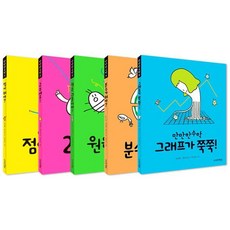 만만한 수학 1~5 선택구매[전5권] 그래프가 쭉쭉 분수가 뭐야 원은 괴물이야 2 주세요 점이 뭐야