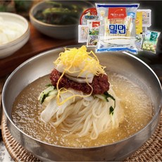 부산밀면 물밀면 반 비빔밀면 반 밀면 밀키트 10인분세트, 10개입, 2kg