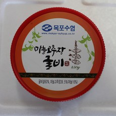 [목포수협] 마늘고추장 굴비 150g*2통 참조기 마른 굴비살14~16마리 고추장굴비, 1개, 450g
