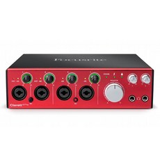 Focusrite Clarett 4Pre Thunderbolt for Mac 포커스라이트 클라렛 4프리 썬더볼트 썬더볼트만 지원