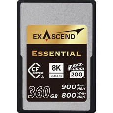 120GB / 180GB 240GB 에센셜 CFexpress 타입 A 카드 지속 읽기 800MB/s Sony a1 a7S III a7 IV FX3 FX6 와 호환 가능, 1개