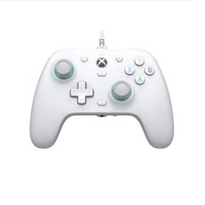 GameSir Xbox 유선 게임패드 게임 컨트롤러 Xbox 시리즈 X Xbox 시리즈 S Xbox One용 홀 이펙트 스틱 포함 G7 SE, WHITE, CHINA, 1개, 1) WHITE