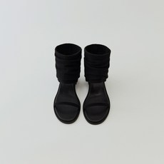 모이아 linen sandals (black) - 모이아