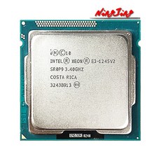 컴퓨터 Intel Xeon E3-1245 v2 E3 1245 3.4 GHz 쿼드 코어 CPU 프로세서 8M 77W LGA 1155, 단일옵션