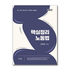 2025 한권으로 끝내는 핵심정리 노동법 (사은품제공), 김광훈, 새흐름