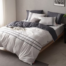 에스데코leo마이크로화이바진드기방지침구풀세트ss화이트투톤