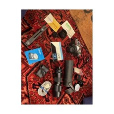Vtg 카메라 야시카 J7 28mm 35mm 50mm 200mm 3렌즈 수동 일본 비비타 T4 오토, 1개