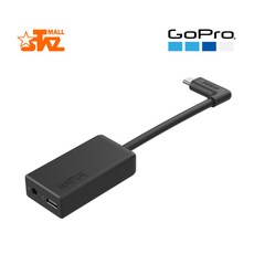 고프로 USB-C 전원 공급및 데이터 확장선 프로 3.5mm 마이크 어댑터, 1개