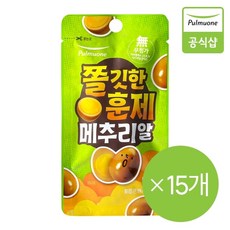 풀무원 쫄깃한 훈제메추리알 25gx15봉, 15개, 25g