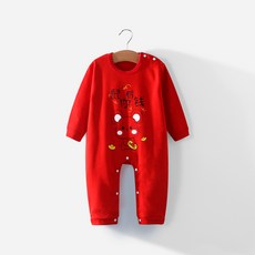 긴팔 파자마 점프슈트 봄가을 순면 여성 보물 새해 룩 겨울 우주복 카터스 신생아다