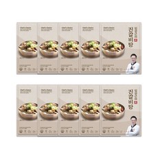 !!TV방송상품!! 임성근의 진 갈비탕 700g x10팩+얼큰다대기 양념장4팩, 10개