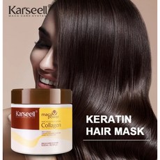 karseell 정품 Karseell 틱톡 유명 콜라겐 마카 헤어 트리트먼트 에센스 500G 대용량 1개 500ml