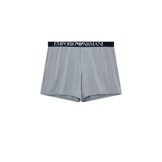 EMPORIO ARMANI 엠포리오아르마니 UNDERWEAR 남성 샤이닝 로고 밴드 모달 트렁크 - 그레이