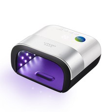 SUN 3 UV/LED 48w 셀프 네일 초보용 전문가용 2.0 젤 램프, 화이트+한국용고급형플러그