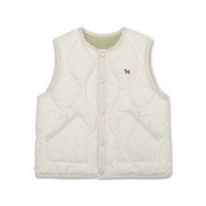 블루독베이비패딩조끼