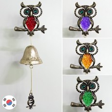 도어벨반짝이부엉이
