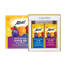 얼라이브 프리미엄세트(포맨60정+포우먼60정)