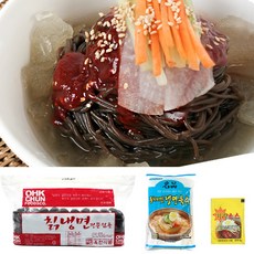 옥천냉면 칡냉면 10인분(2kg)+동치미육수 10봉+겨자소스 10개