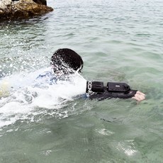 수중스쿠터 팔목 부착 다이빙 수중 추진기 전기 부스터 스노클링 수영, 원핸드