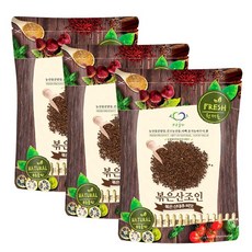 푸른들판 볶은 산조인 차, 3개, 500g