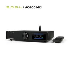 SMSL AO200 MKII HIFI 디지털 앰프 MA5332MS 칩 고출력 스테레오 앰프 XLR RCA USB 블루투스 5.0 밸런스드 입력 SDB 사운드, 상세페이지 참조 - sms-a100