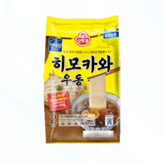 히모카와우동  오뚜기 히모카와우동 납작 냉우동 2인분 히모카와우동 2인분 2개 