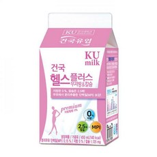 건국우유 가정배달 건국 헬스플러스 무지방&칼슘 450ml (주4회/4주), 단품없음