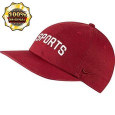 Nike SB Heritage 86 Sports Strapback Hat with Pins CI4466 677 CI4466 010, Team Red
