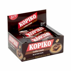 KOPIKO 코피코 커피 사탕 블리스터 캔디 18g x 12개입 빈센조 초콜렛, 1팩