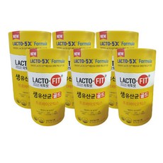 종근당건강 락토핏 생유산균 골드 프로바이오틱스 아연 6통, 2g, 50개