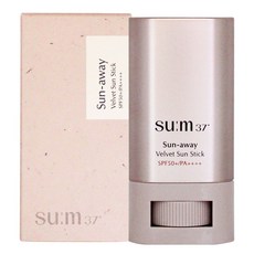 숨37도 선 어웨이 벨벳 선스틱 18g/SPF50+ PA+++, 1개