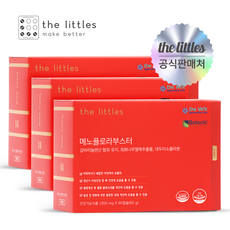 더리틀스 메노플로라부스터 대두이소플라본 감마리놀렌산 회화나무열매추출물 여성 갱년기 월경전 변화 불편한 상태 개선 3BOX 3개월분