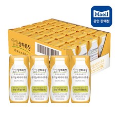 상하목장 유기농 멸균 바나나우유, 125ml, 72팩