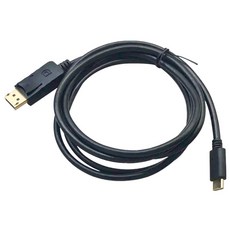 Neon 台灣霓虹 Type-C 轉 DisplayPort (DP) 傳輸線, 1.8米, 4K@60Hz, 鍍金接頭, 1個