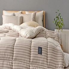 빈티지체크이불