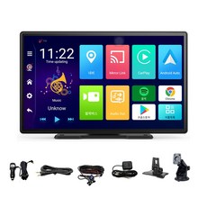 Imagebon Android 13 차량용내비게이션 4G RAM 64G ROM 무선 카플레이 안드로이드 오토 미러 링크, With 6m Rear Cam