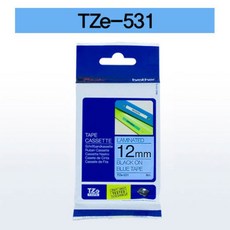 브라더 라벨프린터 PT-D200 D200KT 12mm TZe-531 파랑, 브라더 라벨프린터 PT-D200 D200 - d200