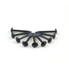 5x17mm 검정색 실내 장식 압정 못 300개