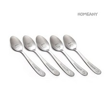 홈애니 어린이스푼 1P 5type, 사자, 1개
