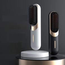 휴대용 무선 음이온 빗 고데기 브러쉬타입 고데기