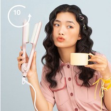 루이 MORANDI78 에어브러시 전기헤어롤 전기롤, 아이보리