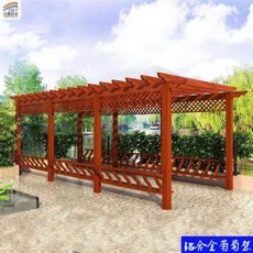 육각정 팔각정자 알루미늄 합금무늬 포도띠 가든 테라스 방부화대 빌라 야외 넝쿨지붕 간이정, 01 백색의 제곱가