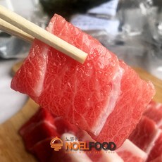노엘푸드 집에서먹는참치회 참다랑어 혼마구로 참치회 1급 대뱃살 500g 참치, 1개