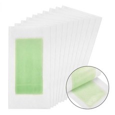 제모 왁싱 스트립 부직포 원단 종이 다리 도구, 10pcs, 10개