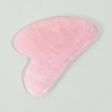오리지널 로즈 쿼츠 페이셜 롤러 넥 구아 샤 툴 페이스 케어 마사지 스파 스크래핑 스킨 해독 턱 리프팅 퍼, 03 1 pcs