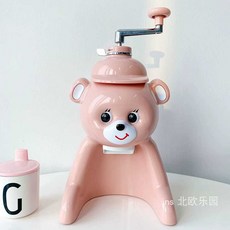 얼음갈기 우유빙수 팥 커피 가정용빙수기 과일빙수, 1개, 상세페이지 참고, 벚꽃 파우더 스팟