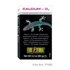 엑소테라 파충류전용 칼슘제 D3 포함 영양제, 90g, 1개