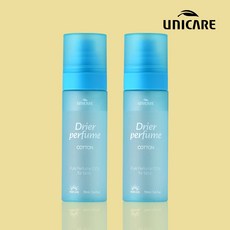 유니케어 건조기 향수 드라이어 퍼퓸 - 코튼향(블루) F, 2개, 70ml
