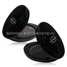 프로랑스 헤어 파운데이션 9.5g 새치커버 팩트타입 헤어퍼프 헤어마스카라 흰머리 백모, 01 흑갈색x2ea, 2개 - 정수리커버