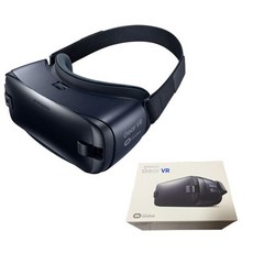 VR기기 Samsung Gear VR 4.0 3D Glasses Gyro Sensor Virtual Reality Headset For Samsung Galaxy S8 S8＋ Note7 S6 S6 S7 With Controller, Gear VR4 with RE 10, OneSize